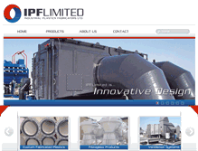 Tablet Screenshot of ipflimited.com